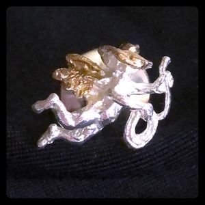 Western Cowboy Angel pin